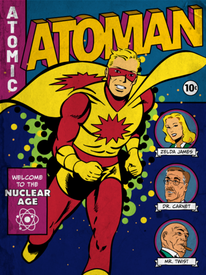 Adoman (1946) alternative comic book cover