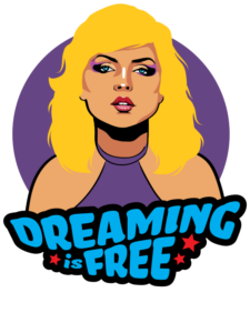 Blondie - Dreaming is Free T-shirt
