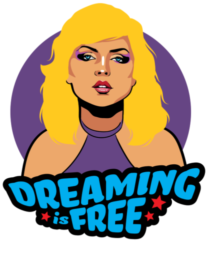 Blondie - Dreaming is Free T-shirt