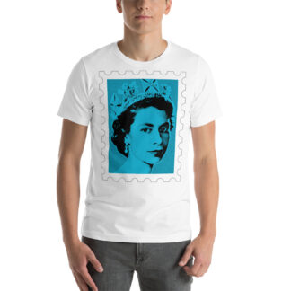Queen Elizabeth II (postage stamp) T-shirt