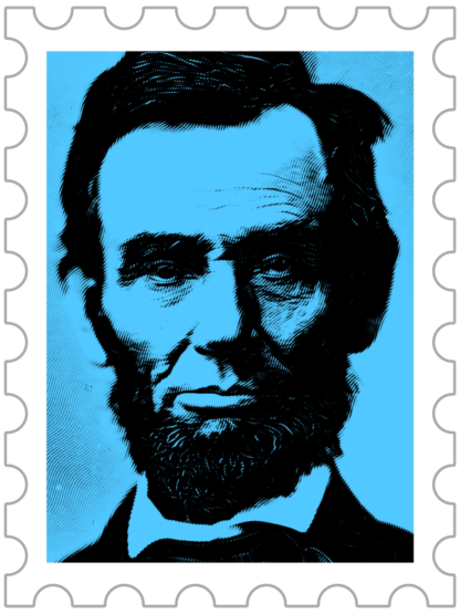 Abraham Lincoln (postage stamp) T-shirt