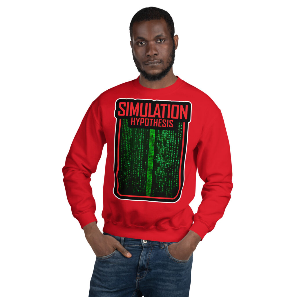 Simulation hypothesis  sweatshirt