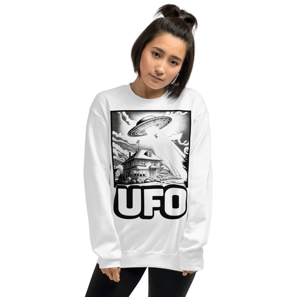 UFO (unidentifed flying object) sweatshirt