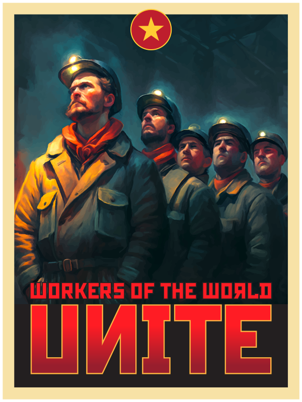 Workers of the World, Unite shirt