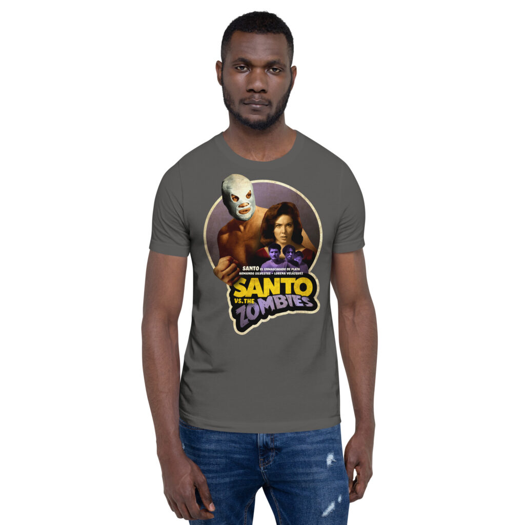 Santo vs. the Zombies T-shirt