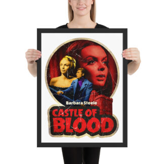 Castle of Blood framed poster