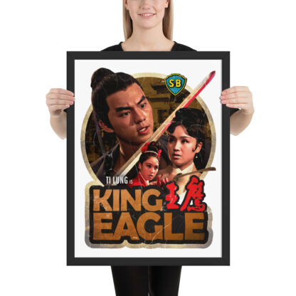 King Eagle framed poster