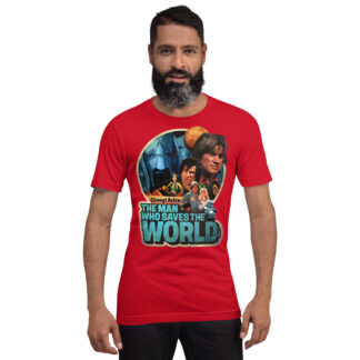 The Man Who Saves the World T-shirt