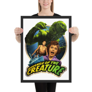 Revenge of the Creature framed poster