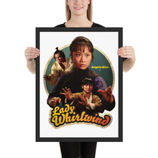 Lady Whirlwind framed poster