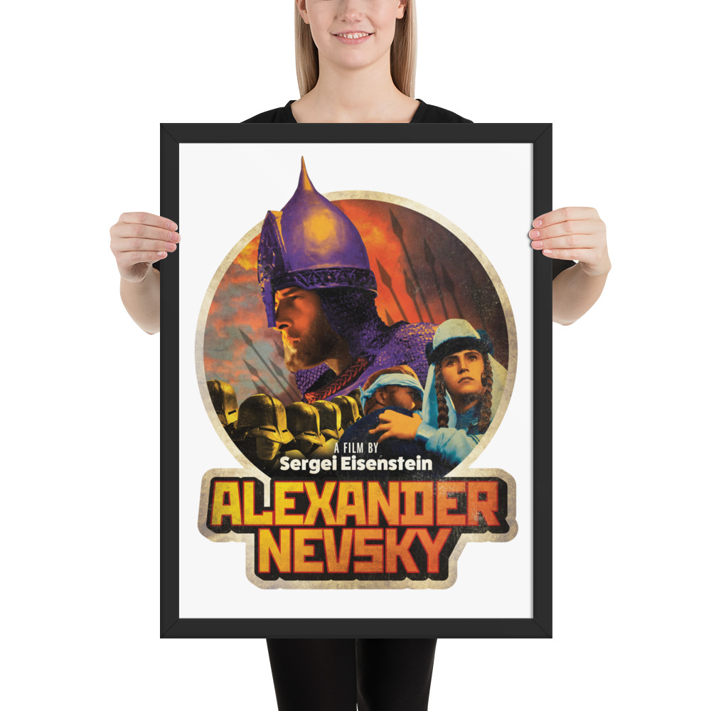 Alexander Nevsky framed poster