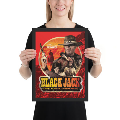 Black Jack (1968 spaghetti western) Framed Poster - Image 2