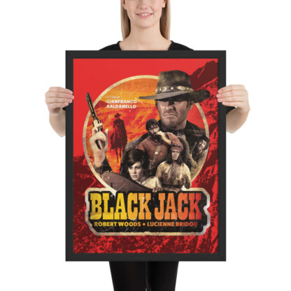 Black Jack framed poster