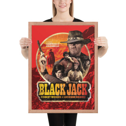 Black Jack (1968 spaghetti western) Framed Poster - Image 4