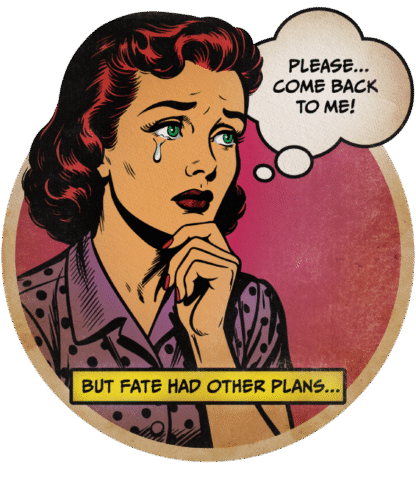 Please Come Back To Me comic book art