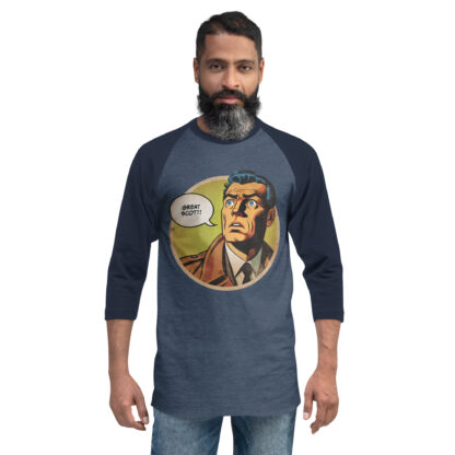 Great Scott 3/4 sleeve raglan shirt - Image 3
