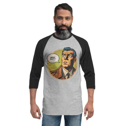Great Scott 3/4 sleeve raglan shirt - Image 4