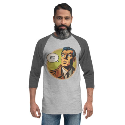 Great Scott 3/4 sleeve raglan shirt - Image 6