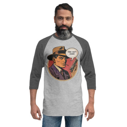 This Isn't Over 3/4 sleeve raglan shirt - Image 5