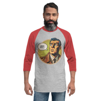 Great Scott 3/4 sleeve raglan shirt - Image 5