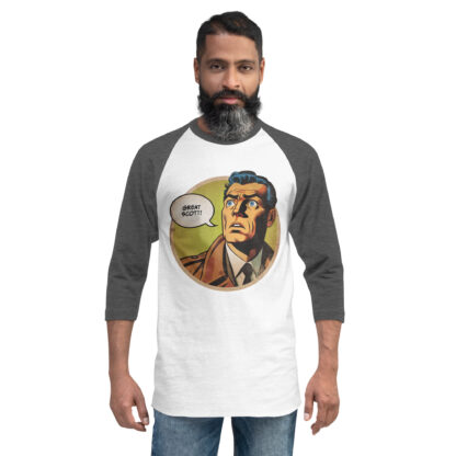 Great Scott 3/4 sleeve raglan shirt