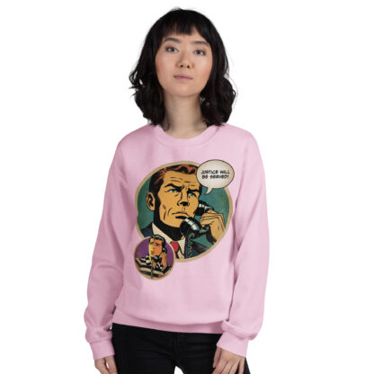Justice Will Be Served (comics art) Unisex Sweatshirt - Image 12