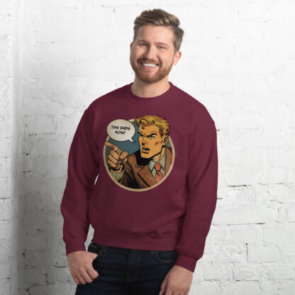 This Ends Now Unisex Sweatshirt - Image 4