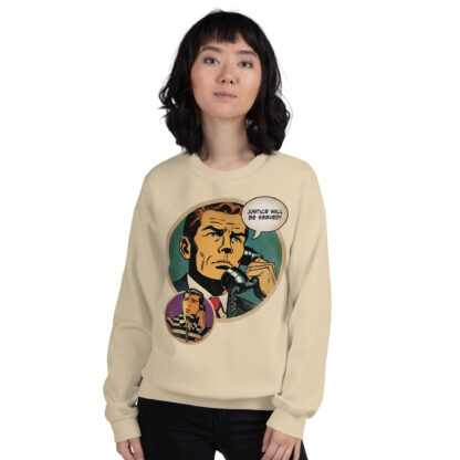 Justice Will Be Served (comics art) Unisex Sweatshirt - Image 11