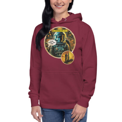 All Systems Are Go (comics art) Unisex Hoodie - Image 4