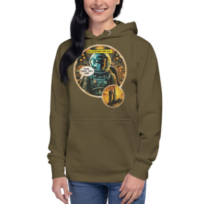 All Systems Are Go (comics art) Unisex Hoodie - Image 8