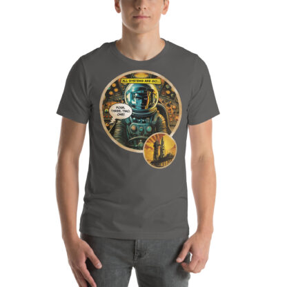 All Systems Are Go (comic book art) Unisex T-shirt - Image 7