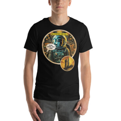 All Systems Are Go (comic book art) Unisex T-shirt - Image 2