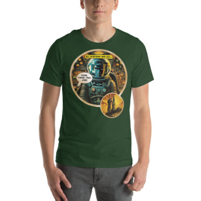 All Systems Are Go (comic book art) Unisex T-shirt - Image 5