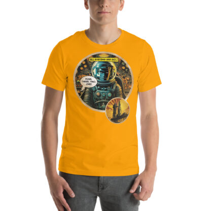 All Systems Are Go (comic book art) Unisex T-shirt - Image 9