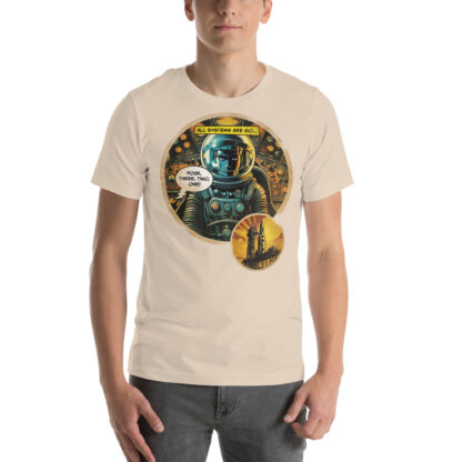 All Systems Are Go (comic book art) Unisex T-shirt - Image 10