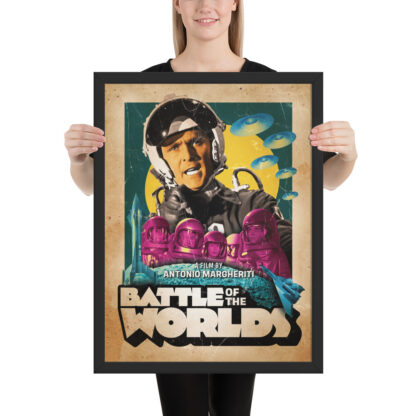 Battle of the Worlds framed poster