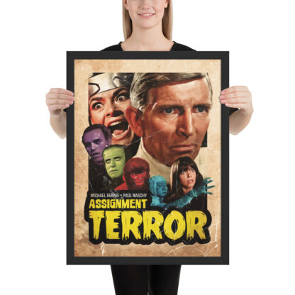 Assignment Terror framed poster