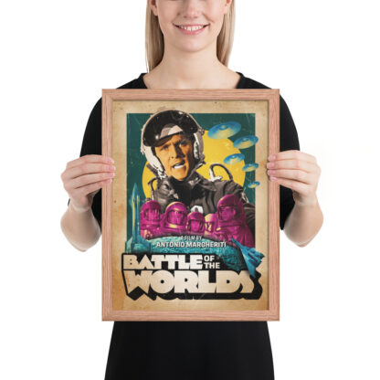 Battle of the Worlds Framed Poster - Image 3
