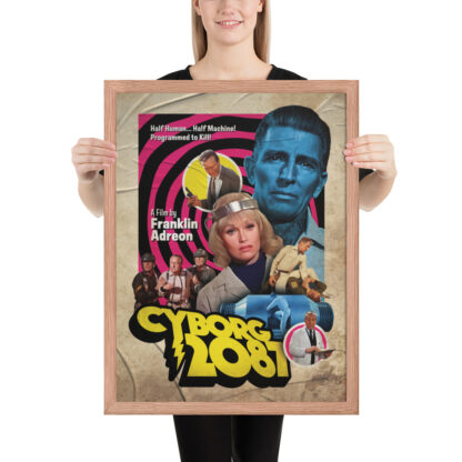 Cyborg 2087 Framed Poster - Image 4