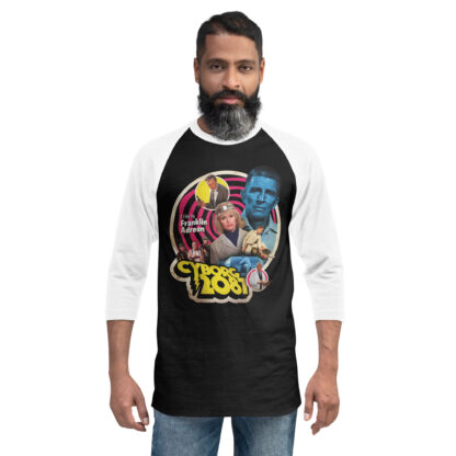Cyborg 2087 3/4 sleeve raglan shirt - Image 2
