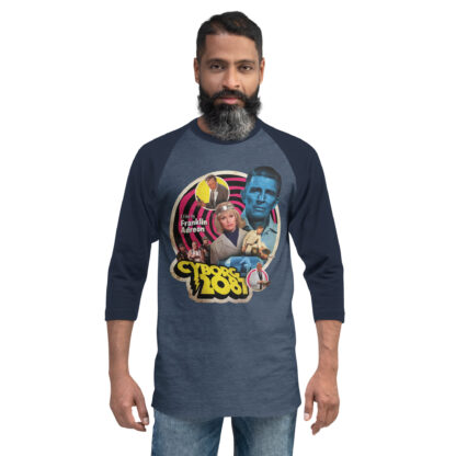 Cyborg 2087 3/4 sleeve raglan shirt - Image 3