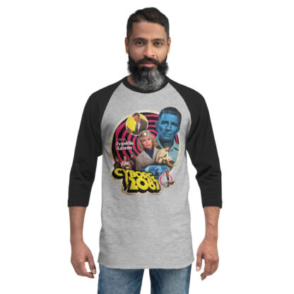 Cyborg 2087 3/4 sleeve raglan shirt - Image 4
