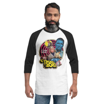 Cyborg 2087 3/4 sleeve raglan shirt