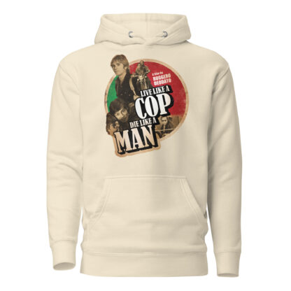 Live Like a Cop Die Like a Man Unisex Hoodie - Image 11