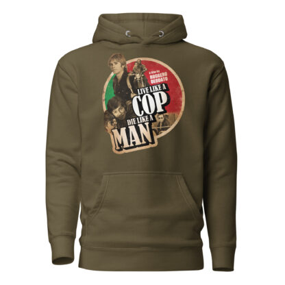 Live Like a Cop Die Like a Man Unisex Hoodie - Image 8