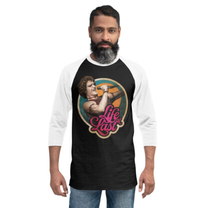 Beef's Life 3/4 sleeve raglan shirt - Image 2