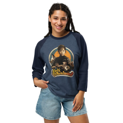 Lady Whirlwind 3/4 sleeve raglan shirt - Image 2