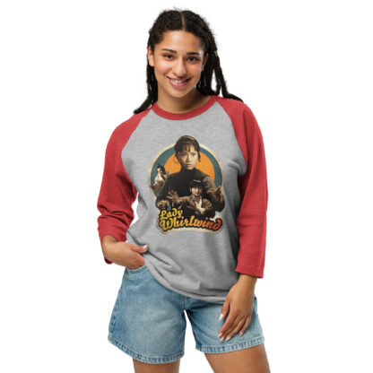 Lady Whirlwind 3/4 sleeve raglan shirt - Image 4