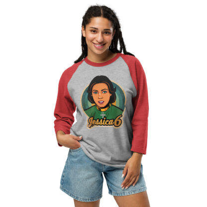 Jessica 6 3/4 sleeve raglan shirt - Image 5