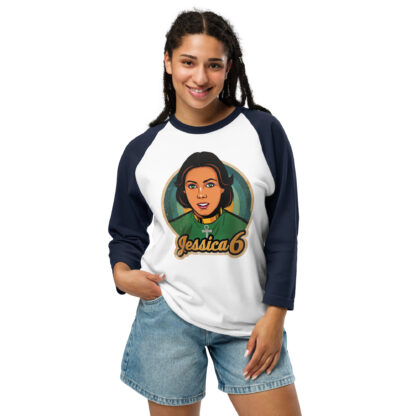 Jessica 6 3/4 sleeve raglan shirt - Image 8